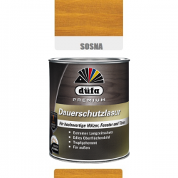 Lazura Premium DAUERSCHUTZLASUR DUFA Ochrona UV 2,5 l  8 kolorów