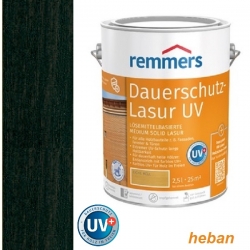 DAUERSCHUTZ LASUR UV+  Lazura Premium REMMERS 2,5 l HEBAN