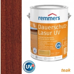 DAUERSCHUTZ LASUR UV+  Lazura Premium REMMERS 2,5 l TEAK