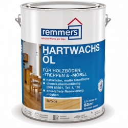 Hartwachs-Öl Do Podłóg z Drewna i Korka oraz Mebli - REMMERS 0,375 l BEZBARWNY