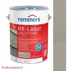 HK-Lasur GREY-PROTECT Lazura Marki PREMIUM REMMERS 2,5 l SREBRNOSZARY