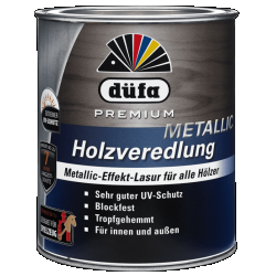 Akrylowy Bejcolakier Premium HOLZVEREDLUNG METALLIC DUFA Ochrona UV 0,75 l